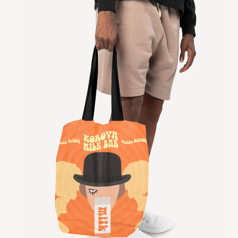 A Clockwork Orange Large Canvas 18x18 Tote Bag